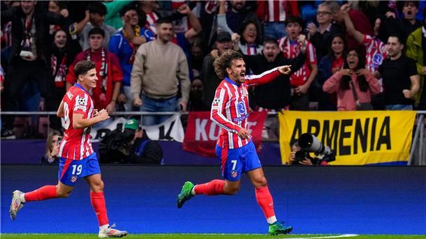 Atlético de Madrid slog Leipzig för första gången i Champions League